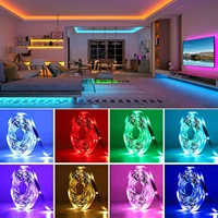 RGB Led Strip Lights 5m 10m 20m 30m Led Room Light with APP Control Flexible Ribbon Luces Led Tape for Room Bedroom Decoration 2