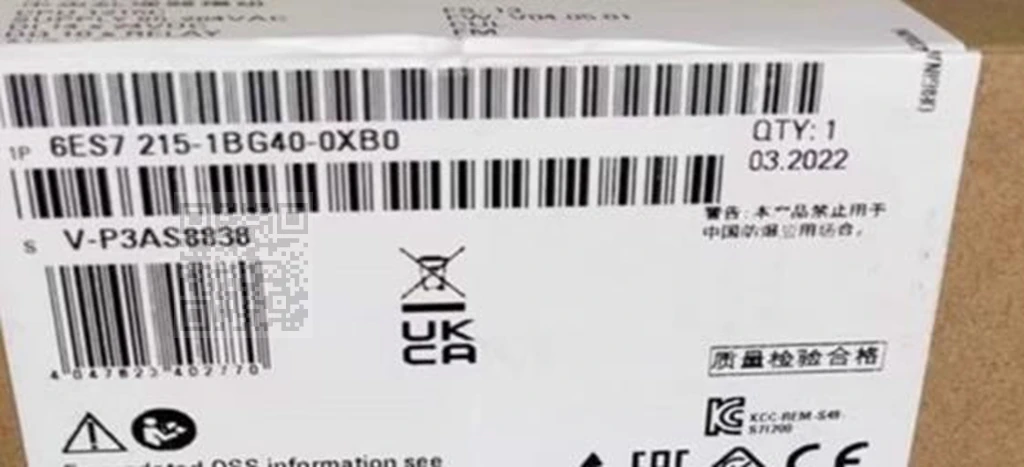 

6ES7215-1BG40-0XB0 Новый PLC в наличии