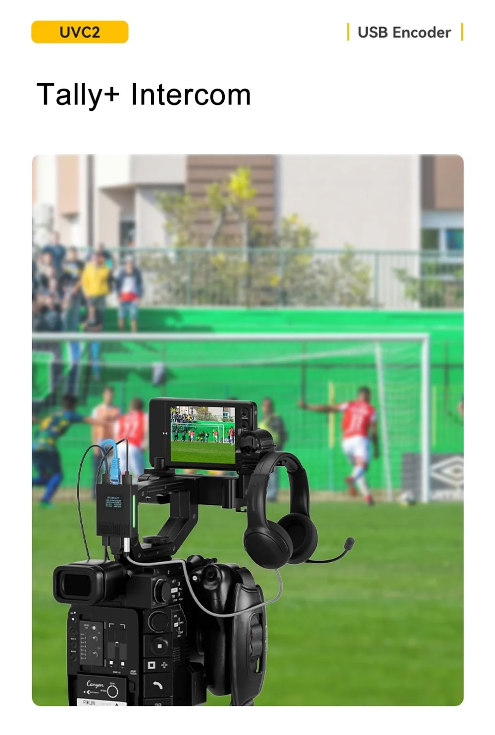 Link Pi UVC2 2-way USB Encoder/Decoder 4K30fps NDI/ SRT H.265 Encoding UVC To HD