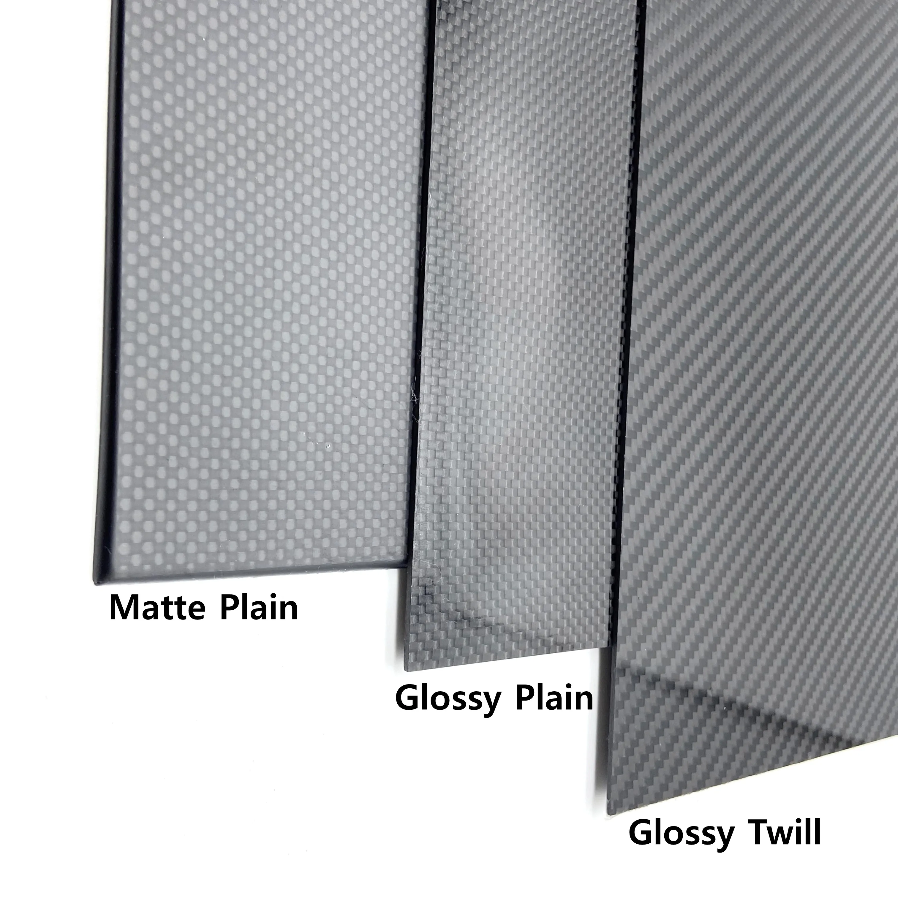 300x300mm Full 3K Carbon Fiber Sheet Plate High Strength