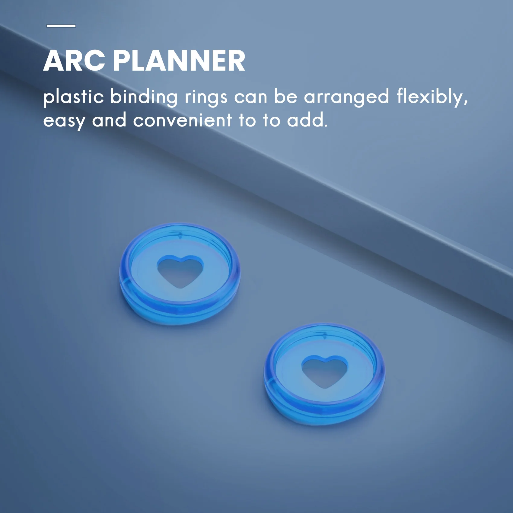 A10F-60 Pcs 24Mm 플라스틱 책 바인딩 디스크, Discbound 확장 디스크, DIY 노트북 용 하트 바인더 링 버섯 구멍