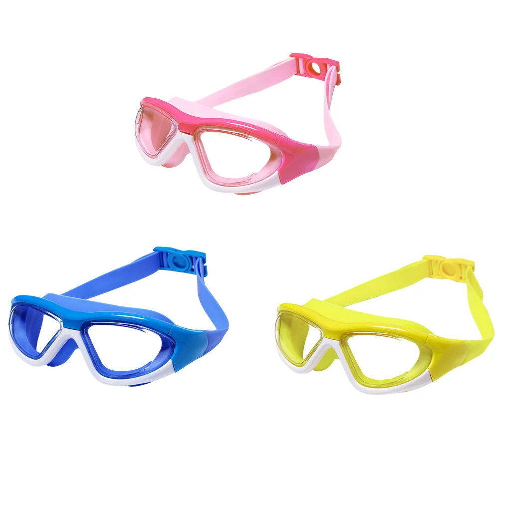 

Wide-Visions Swim Goggles for Children Girls Boys Swimming Goggle Diving Eye Guard Eye Protector UV Protection Pink