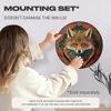 Wooden Puzzle Mandala Fox Ethnic Wooden Jigsaw Puzzle Unique Animal Shaped Pieces Charming Fox Puzzle Best Gift For Adults, Kids 5
