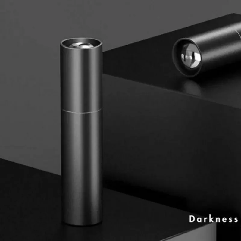 Description Picture 6 of itemMini Telescopic Zoom Flashlight 3 Light Mode Torch USB Rechargable Waterproof Powerful Flashlights Outdoor Portable Torch Lamp