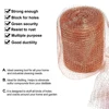 1-15M Pure Copper Mesh Anti Snail Copper Wire Filter Copper Mesh Decorative Garden Mesh Copper Mesh Woven Filter 12.7cm Wide 4
