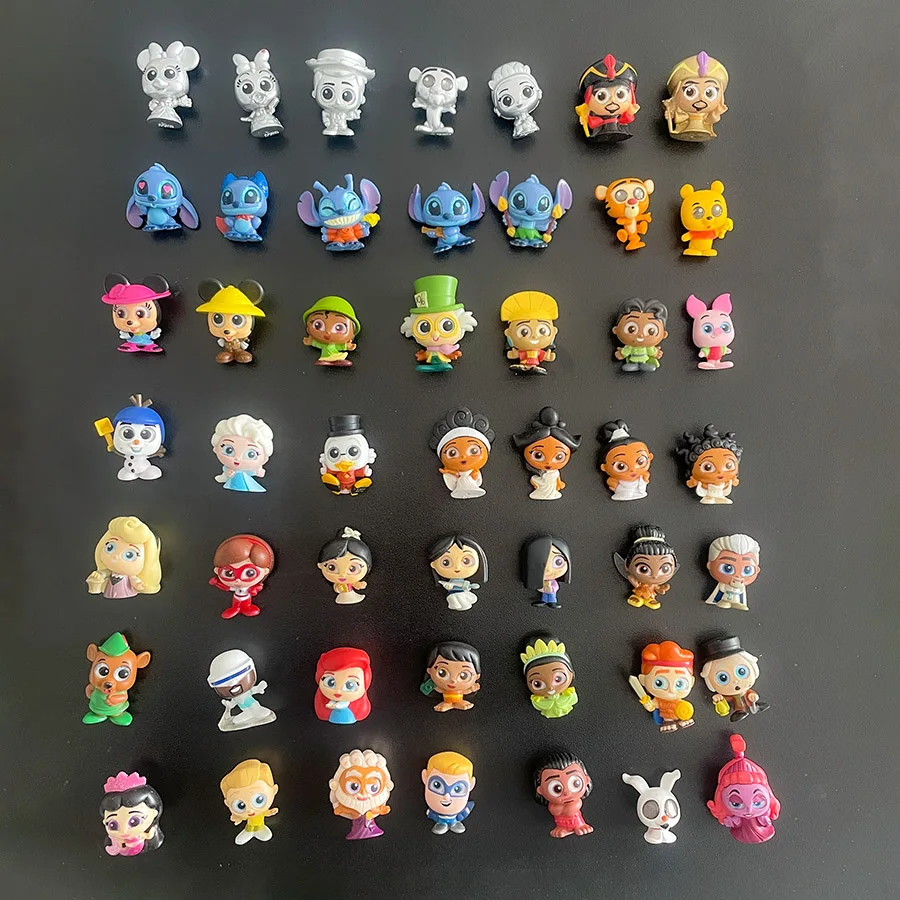 

Disney Doorables Glass Eyes Cartoon Olaf Elsa Winnie Mickey Toy Story Woody Doll Gifts Toy Model Anime Figures Collect Ornaments