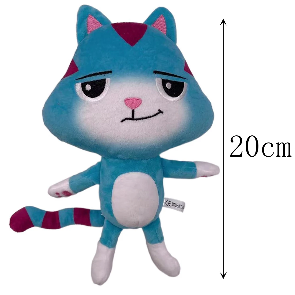 10 Uds animales de peluche Gabby casa de muñecas adorable peluche Gaby casa  de juguete gato muñeca dibujos animados animales de peluche gato sirena  muñecos de peluche niños xuanjing unisex