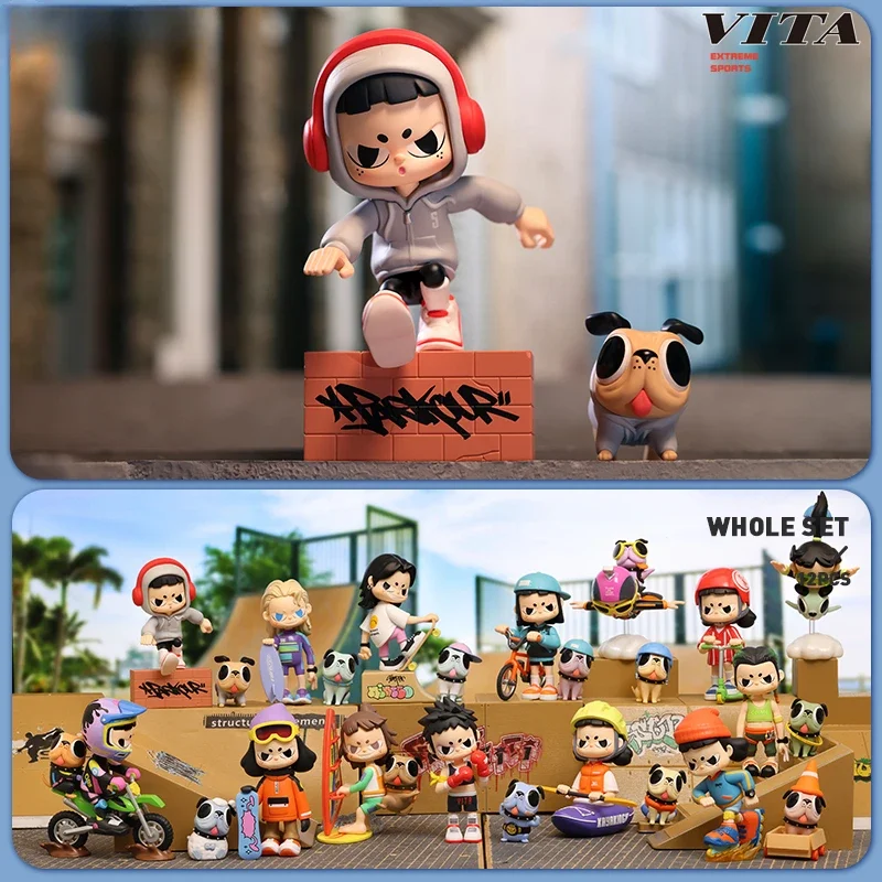 

55TOYS Vita Extreme Sport Series Blind Box Confirmation Doll Binary Action Toys Figure Birthday Gift anmie
