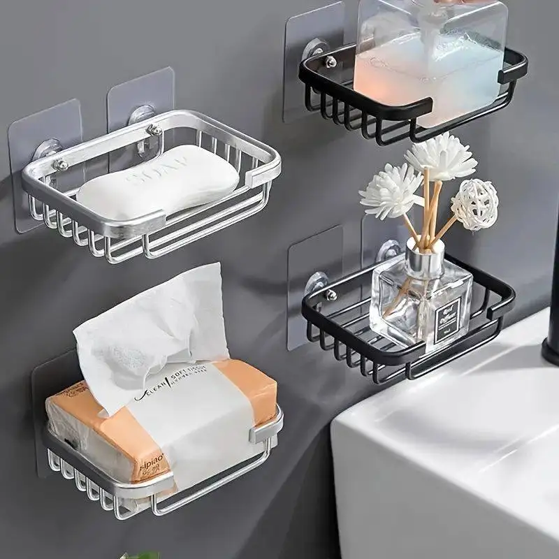 Wall Mounted Aluminum Soap Rack