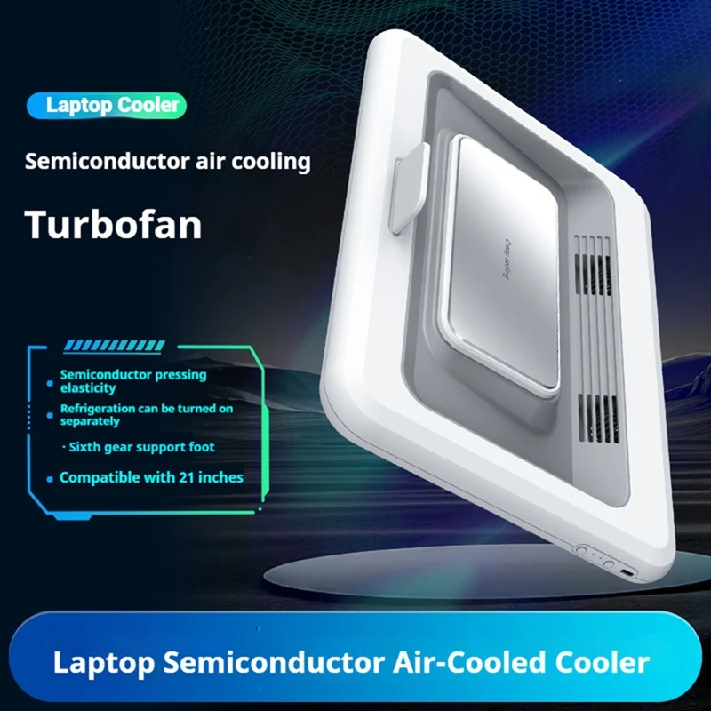 NEW Gaming Laptop Cooler With 2 Cooling Silent Fans Rapid Cooling Of Semiconductors Adjustable Notebook Cooler Stand