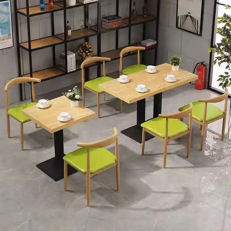 Square Wood Coffee Table Sets Dining Chair Living Room Modern Chair Minimalist Coffee Table Traje De Sala De Estar Furniture