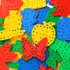 Threading Board For Toddler Kids Puzzle Montessori Educational Toys Classroom Prizes Kinder Spiele монтессори игрушки 6