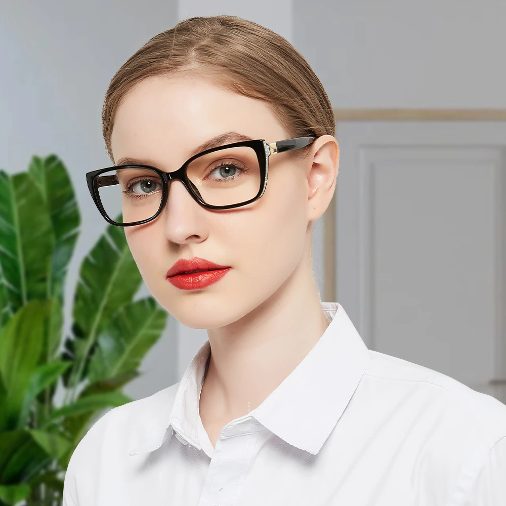 OCCI CHIARI Luxry Brand DESIGN Women Glasses Frame Acetate Legs