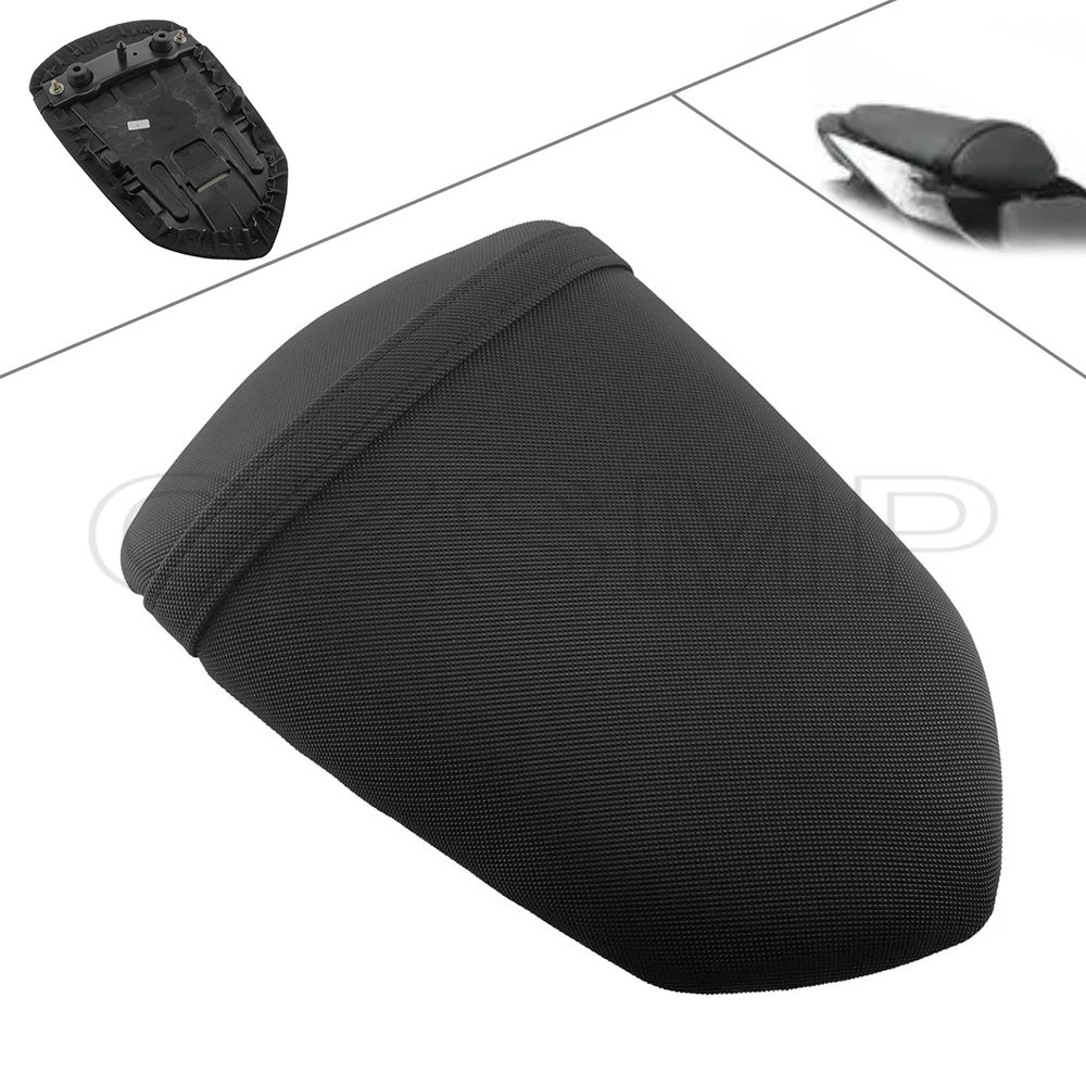 

Motorcycle Black Synthetic Leather Rear Cushion Passenger Pillion Seat Fit For Kawasaki Ninja 250R EX250 2008-2012 2009 2010 11
