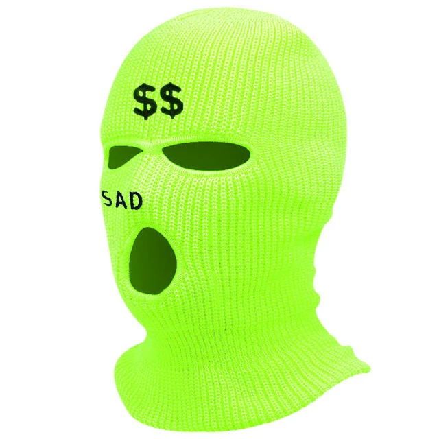 skully hat men's 1Pc AK47 Embroidery Balaclava Face Mask for Cold Weather, Winter Ski Mask for Men and Women Thermal Cycling Mask free shipping new era skully beanie Skullies & Beanies