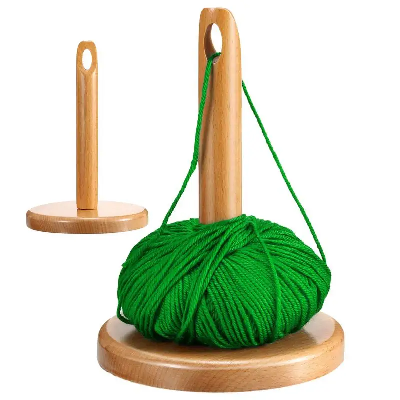 

Wooden Yarn Holder For Knitting Wooden Frame Crochet Yarn Ball Stand Wooden Dispenser To Prevent Yarn Tangling Detachable