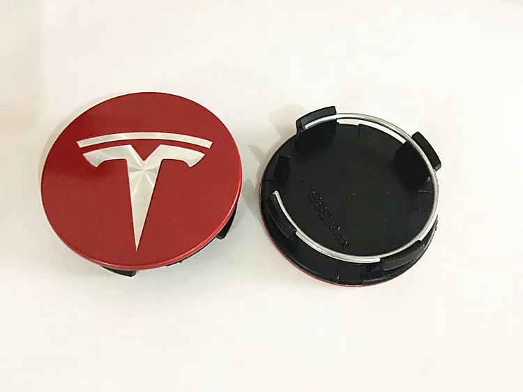 4pcs 56mm Wheel Hub Center Caps For Tesla Model 3 Model Y Badge Cover Hubcaps for Tesla Y X S Car Accessories