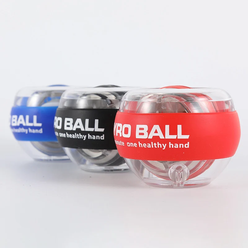 Muscle Ball Hands Strengthener Wrist Finger Reduced Pressure Return Exerciser Power Wrist Gyro Ball