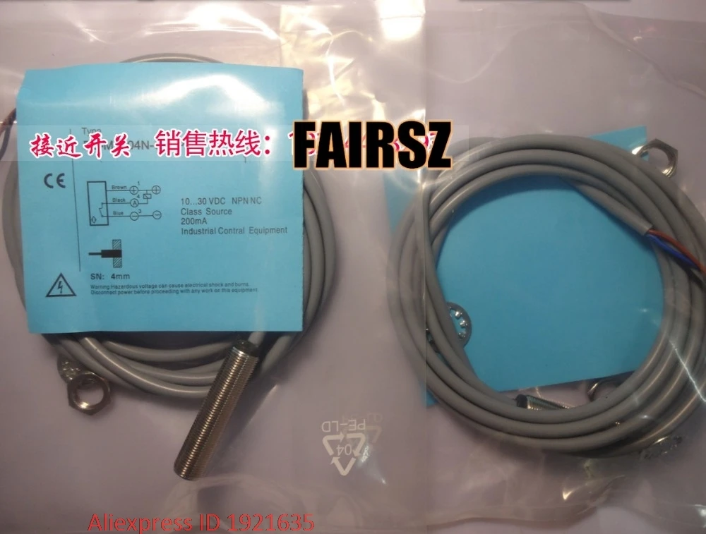 5PCS Proximity Switch BB-Q18C05N-P11P2 Inductive DC three-wire NPN Normally Open Type.