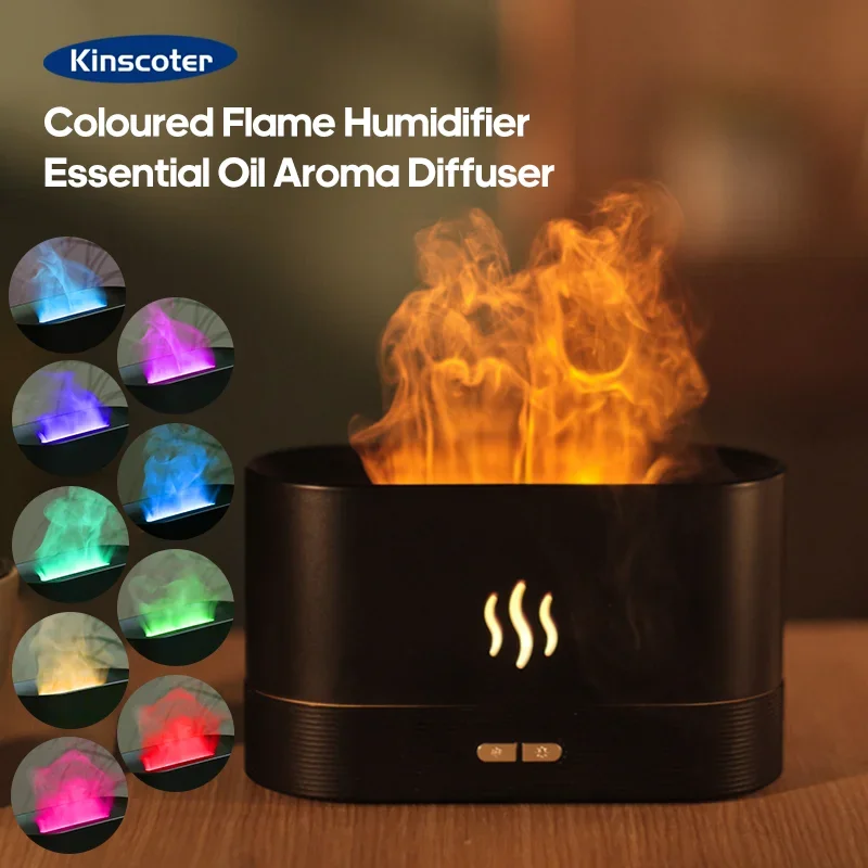 KINSCOTER Aromatic Ultrasonic Cool Mist Diffuser Lamp