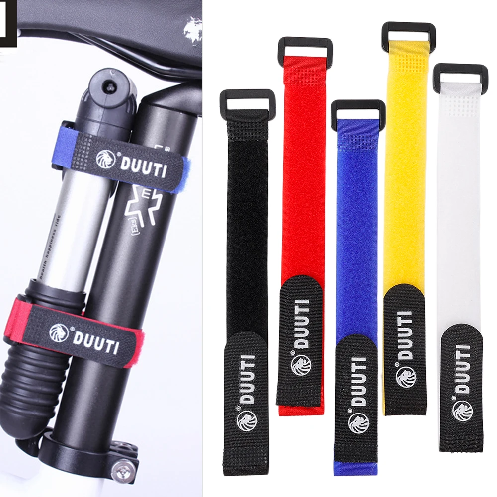 Bicycle Handlebar Strap Bike Accessory Bike Silicone Strap Bicycle Strap Bicycle Fixing Strap 1pcs Bicycle Strap Adjustable Bike Tie Fixed Strap Cable Tie Holder Suspenders Fastener Hook Loop Ties Cycling Accessories