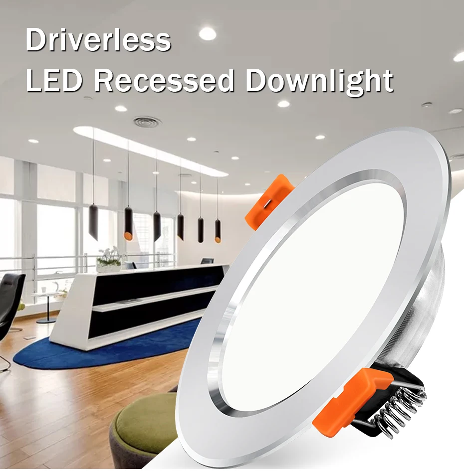 Led Downlight Recessed Ceiling Spotlight 10Pcs LED Downlight Recessed Ceiling Spot Lamp 3W 5W 7W 9W 12W AC 220V for Kitchen Bedroom Living Room Home Lighting