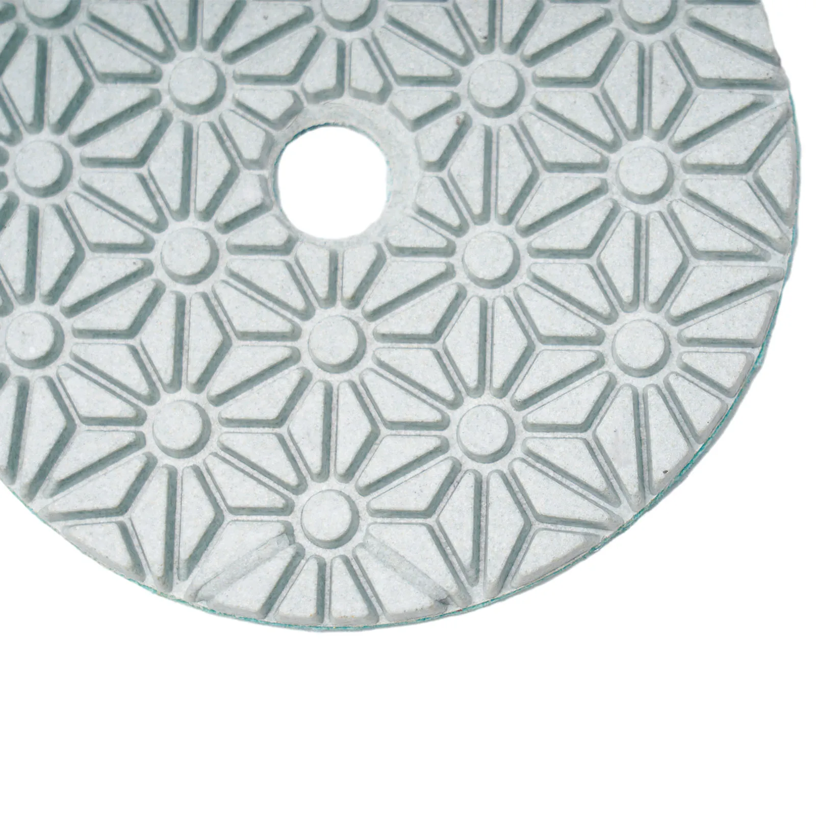 1 STÜCK 4 Zoll 100 mm Trocken-/Nass-Diamant-3-Stufen-Polierpads Granit Beton Marmor Polieren Verwendung Schleifscheiben-Set Elektrowerkzeuge – Detail 25