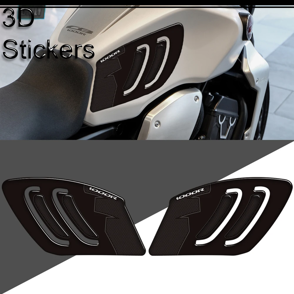 Protecteurs De Cadre Crash Pads YESKIT Pour Honda CB1000R 2020-2023 - Curseurs En POM Noir - 49x122 Mm - Protection Moteur Et Cadre - 8