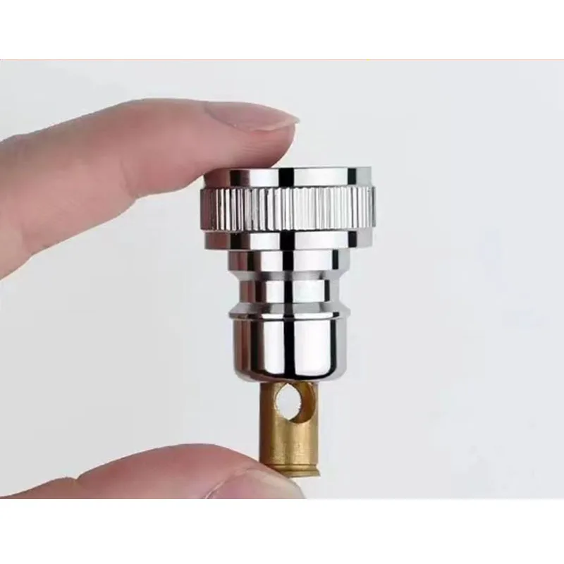 Washing Machine Faucet Water Stop valve joint 1/2" 3/4" Anti Falling Automatic Check Valve All brass /plastic Inner Core 2