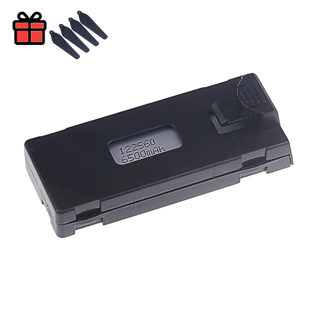 ตัวเลือกสินค้า แบตเตอรี่ชาร์จได้ 3.7V 6500mAh สำหรับโดรน RC