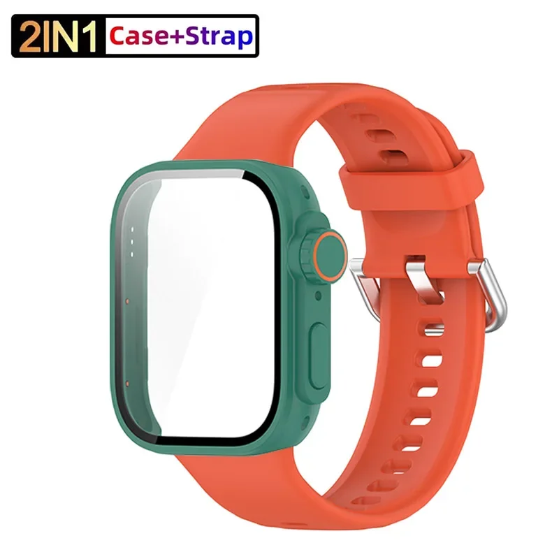 Premium Silicone Strap with Ultra2 Case and Screen Protector