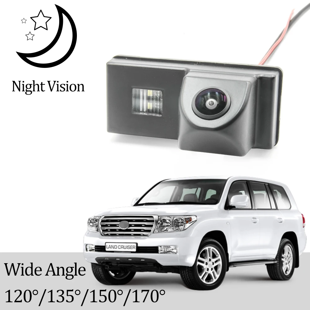 Telecamera Retromarcia HD Per Toyota Land Cruiser LC200 2008-2014, Visione Notturna, Grandangolo