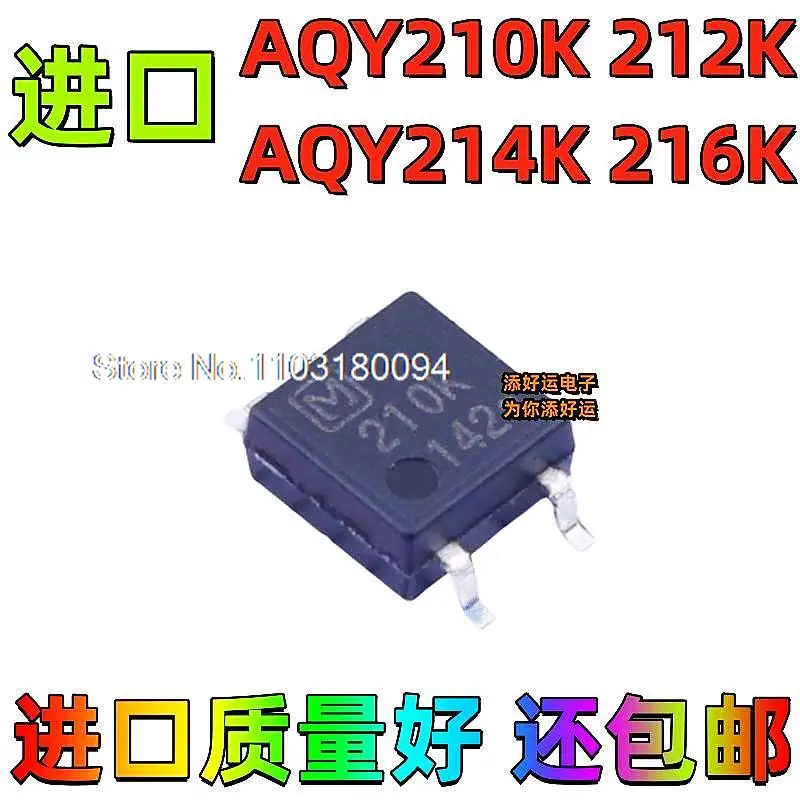 

10PCS/LOT AQY210K 212K 214K 216KSSOP4