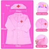 Children Pretend Play Game Simulation Doctor Nurse Coat Kindergarten Puzzle Set Role Playing Gifts for Kids Boys Girls TMZ 4