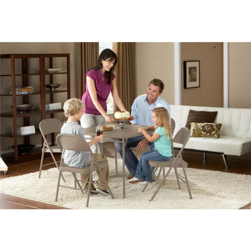 Description Picture 3 of itemMainstays Steel Folding Chair (4 Pack), Beige