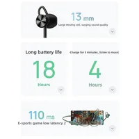 Huawei Freelace Lite Wireless Bluetooth Earphone Original Earbuds Sport Noise Reduction Headphone In-ear Earphone Headset 2