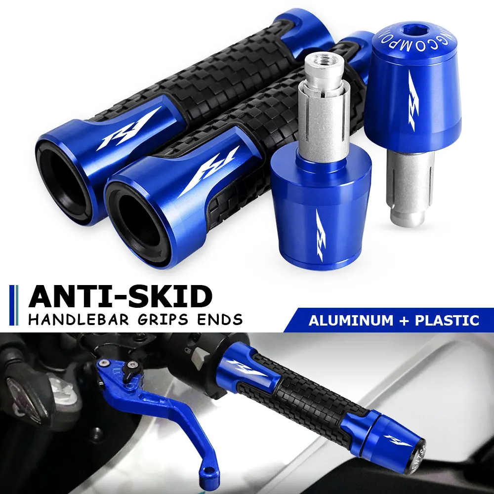 

For YAMAHA YZF R1 R 1 2013 2014 2015 2016 2017-2020 Motorcycle Accessorie 7/8" 22MM Handlebar Hand Grips Handle Bar End Cap plug