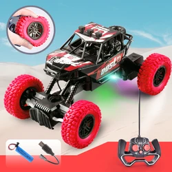 Vibrant Flashing Lights Off - Road Remote Control Toy Car - Perfect Children's Christmas Gift (BD002HONG)