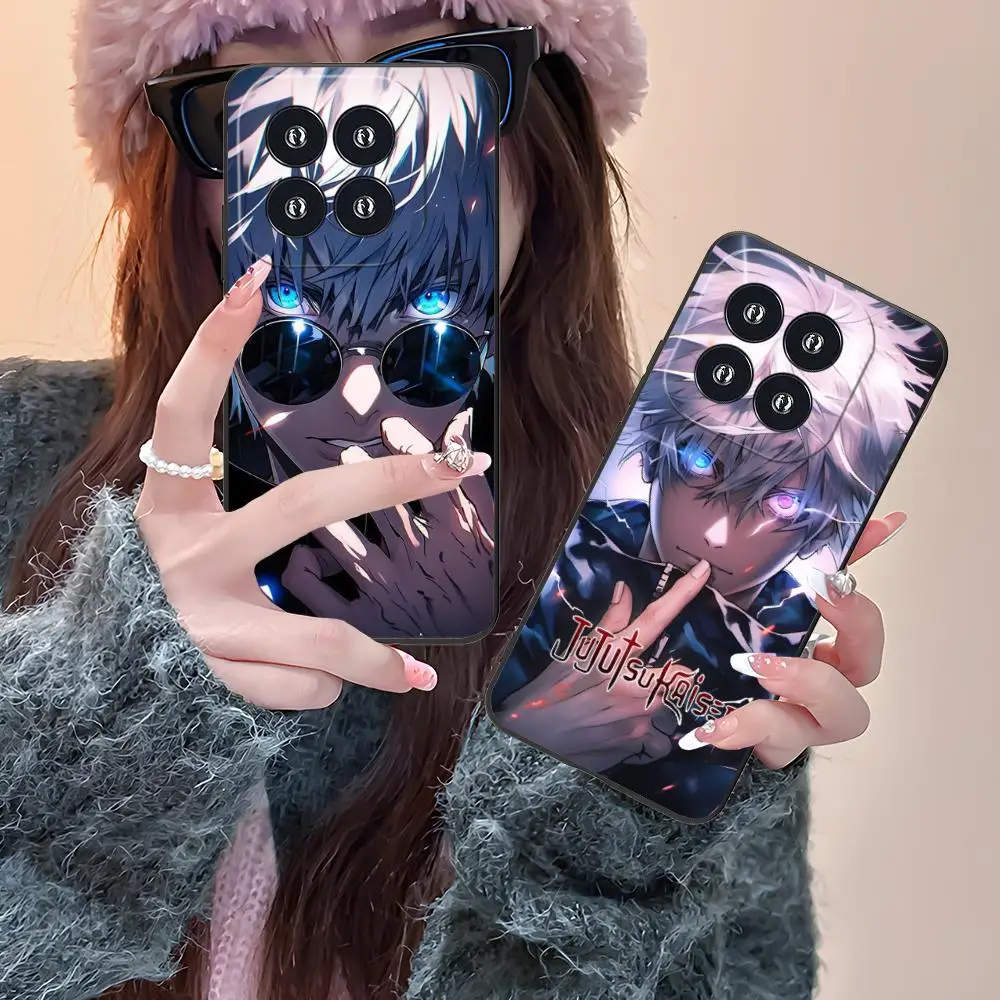 Colorful Satoru Gojo Phone Case - Jujutsu Kaisen-inspired Design