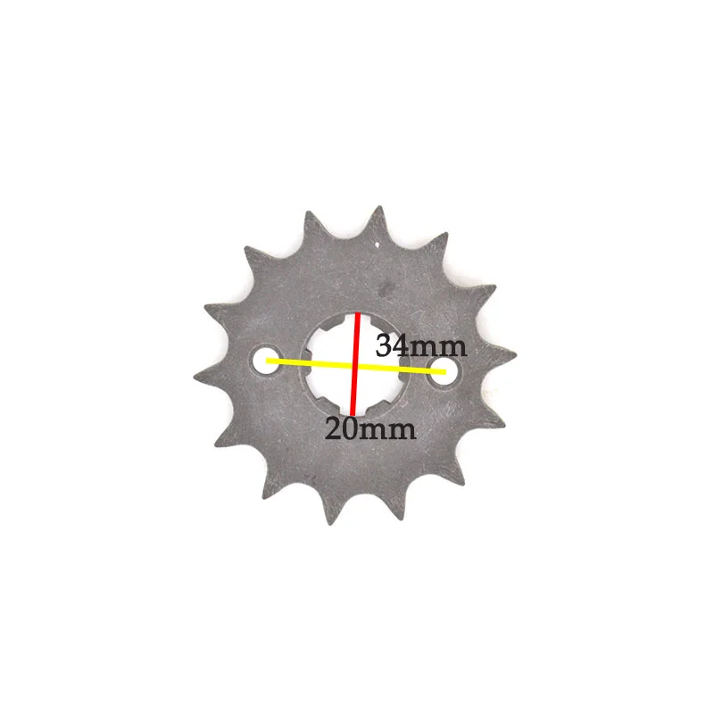 Motorcycle Front Sprocket 14 15 16 17 Tooth for Honda CBF125 CBF150 CBF 125 150