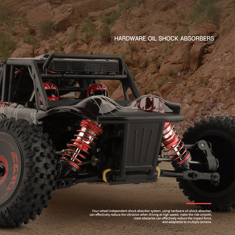 WLtoys 124016 RC Car 75km/h High Speed Remote Control Truck Electric 4WD Off-Road Drift Climbing Racing Vehicle Toys for Kids 6