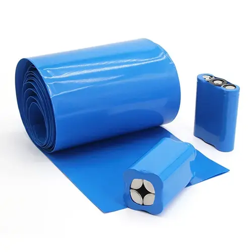 18650 PVC Heat Shrink Tube Battery Pack Blue Width 29.5mm~300mm Insulated Protection Film Wrap Lithium Case Cable Sleeve - Image 5