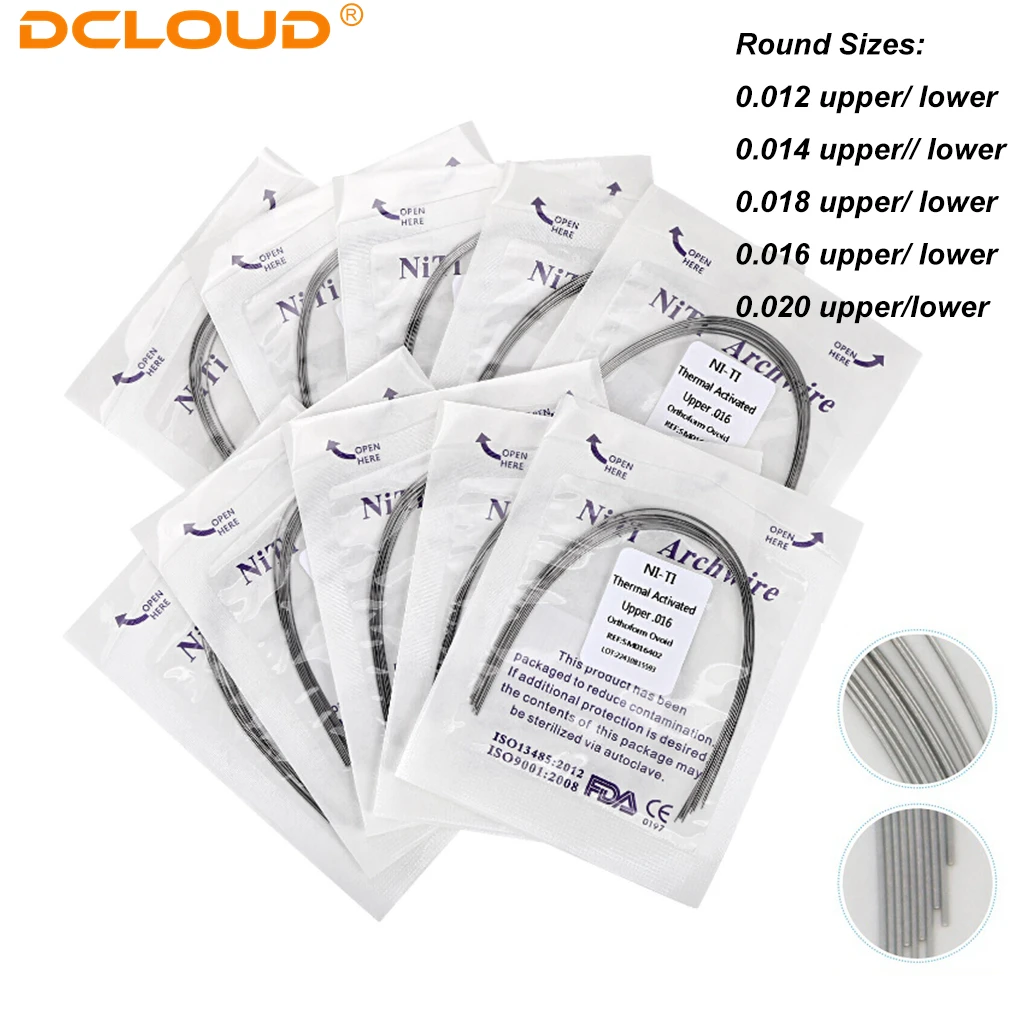 Рисунок 2 - стоматологические термоактивированные арочные провода