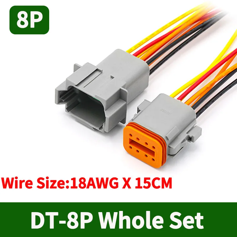 8P With Wire Set