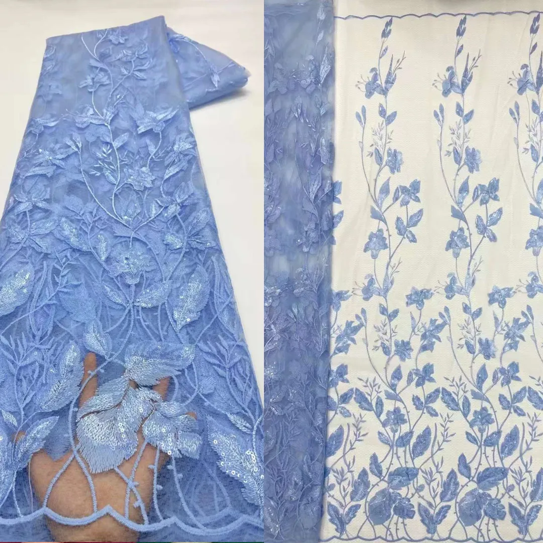 Дизайн платья с вышивкой блестками французское Тюлевое кружево швейцарская пряжа Африканское кружево вышивка ткань для женского платья свадебное платье