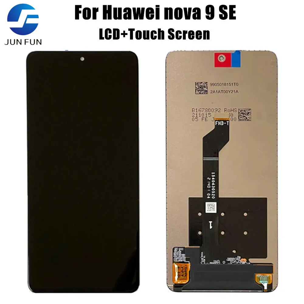 

6,78 ''ЖК-дисплей для Huawei nova 9 SE 9SE 5G, ЖК-дисплей, сенсорная панель, дигитайзер для Honor50 SE 50SE, зеркальный ЖК-дисплей