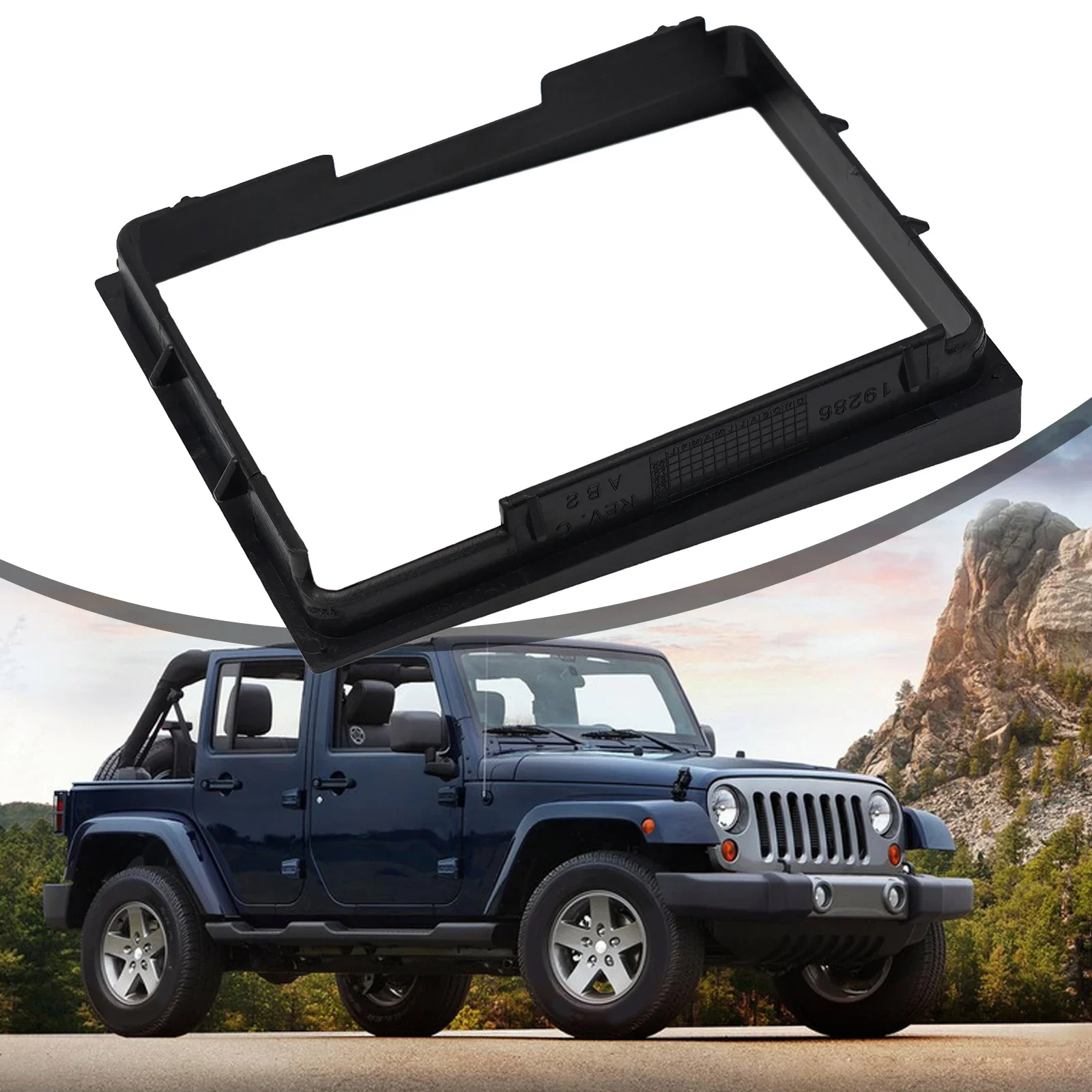 Car Manual-Transmission Gear Shift Lever Boot Bezel For Wrangler TJ 1997-2004 For Cherokee XJ 1984-1994 Shift Dust Cover Frame
