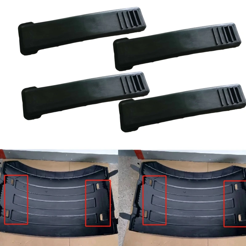4Pcs For Volvo Truck 420 460 natural rubber and anti-aging Mudguard Tensioner 21094457 7421094457 Rear Fender Tensioning band