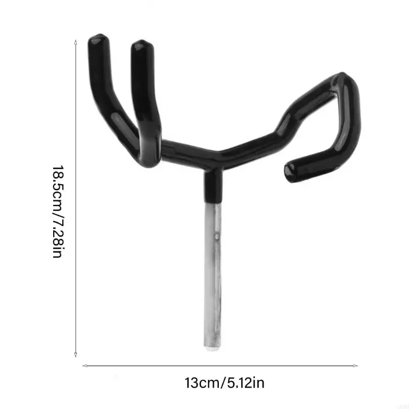 G8DD Easy Hood Boompole Holder 3-1/2 Support Holder Coated to Protect your Boom Pole
