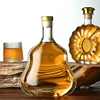 Thickened Empty 500ml/750ml Patterns Glass Bottle with Bottle plug - Airtight for Wine, Whiskey, Homemade Fruit Alcohol Storage 6